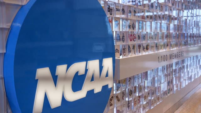 Inside NCAA Headquarters located in Indianapolis on Friday, March 10, 2023. Ncaa President Charlie Baker  
